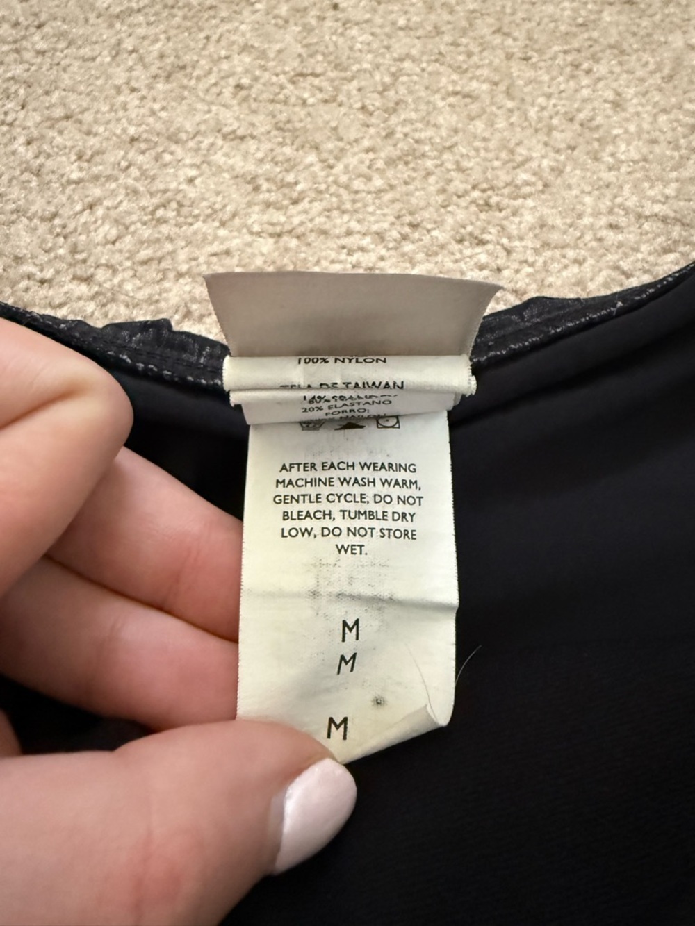 Vintage Nike Athletic Skirt Swim Skirt Running Tennis Built in Underwear - Picture 9 of 10